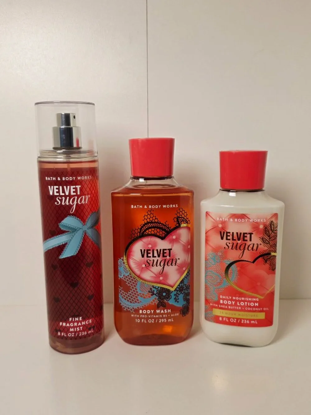 Bath & Body Works Velvet Sugar Body Care
